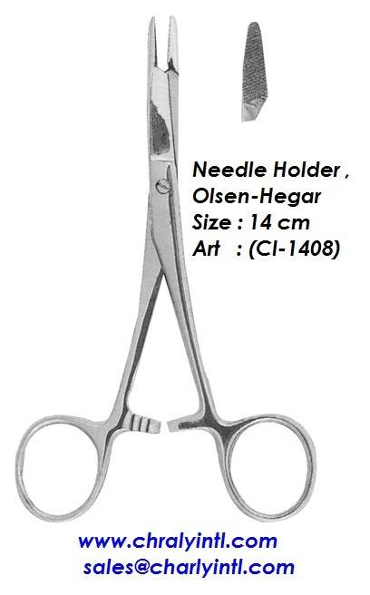 針ホルダー、 オルセン- ヘーガル14センチ( ci- 1408)仕入れ・メーカー・工場
