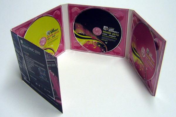 8 панель нескольких CD / DVD Digipak для репликации диска и тиражирование DVD