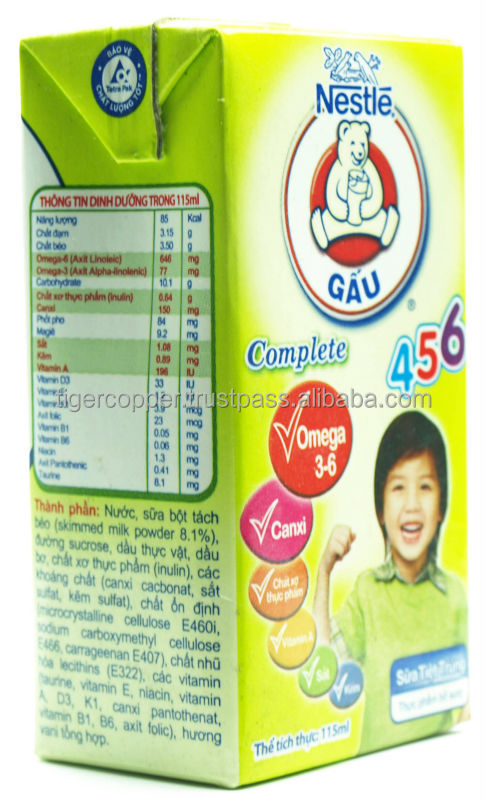 NESTLE GAU 456 UHT MILK BOX 115ML/NESTLE MILK