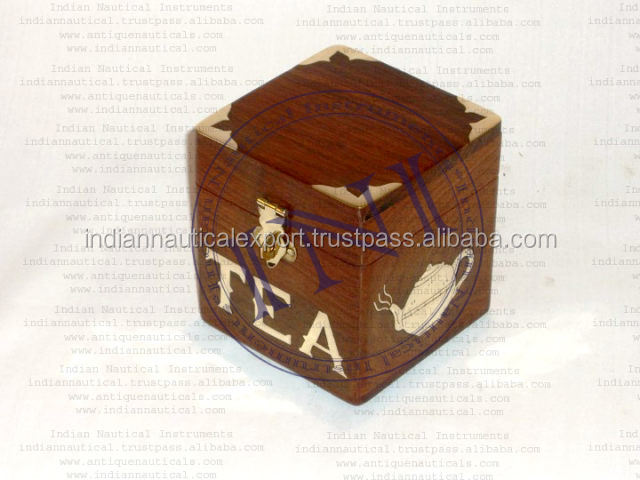 品質の木製装飾的な茶箱、 木製ティーバッグ用のボックス、 販売のためのインドの茶箱問屋・仕入れ・卸・卸売り