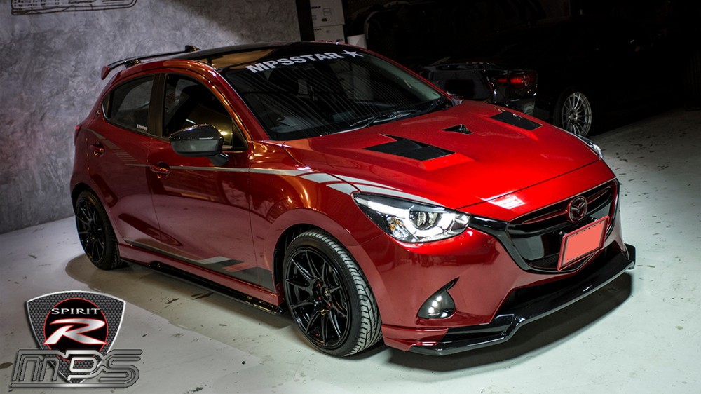 2015 Mazda 2 (demio) *spirit-r* Bodykits Abs Material - Buy Mazda2 