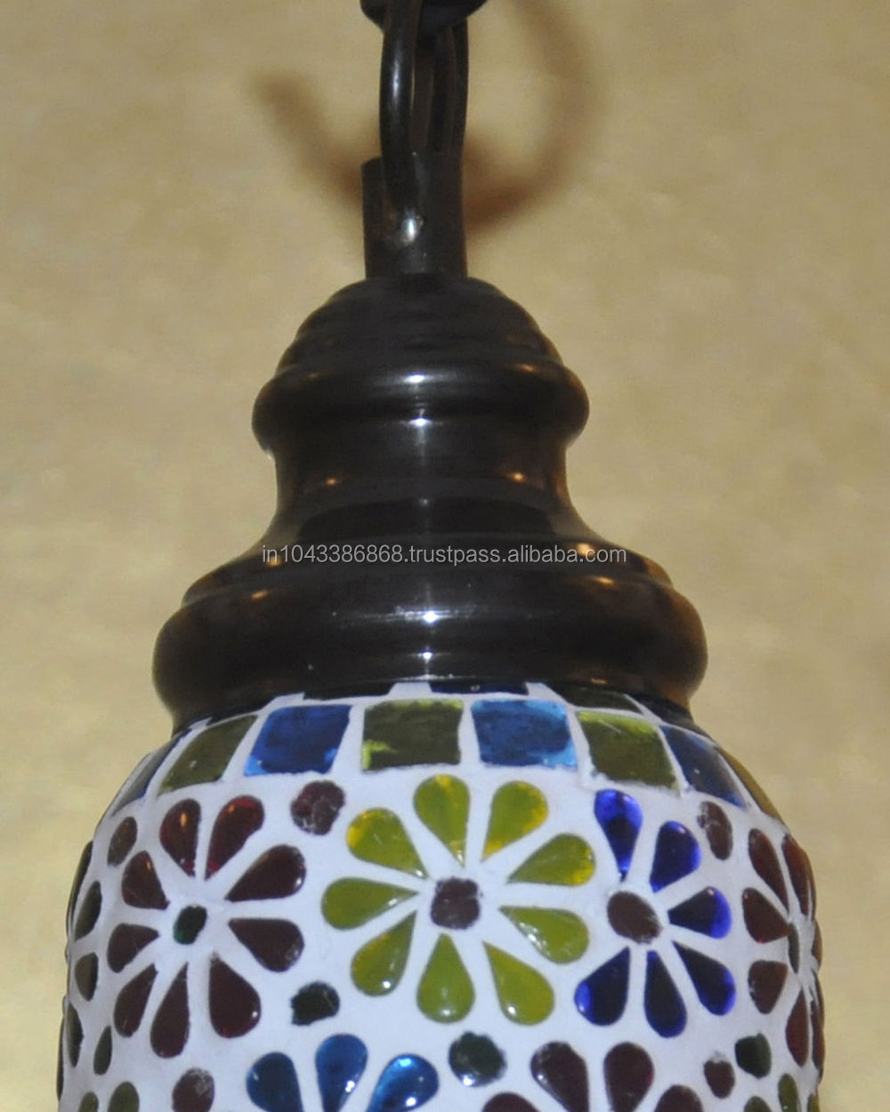 インドのガラスビンテージデザイナー美しい天井のランプ、 卸売業者の装飾的なガラスのペンダントランプ問屋・仕入れ・卸・卸売り