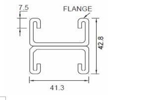 Solar Panel Frame Forming Machine solar panel supporting channel roll forming machine