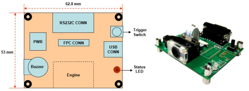 Cse-6000 Oem Barcode Scan Engine_cmos Imager With Decoder - Buy Cse