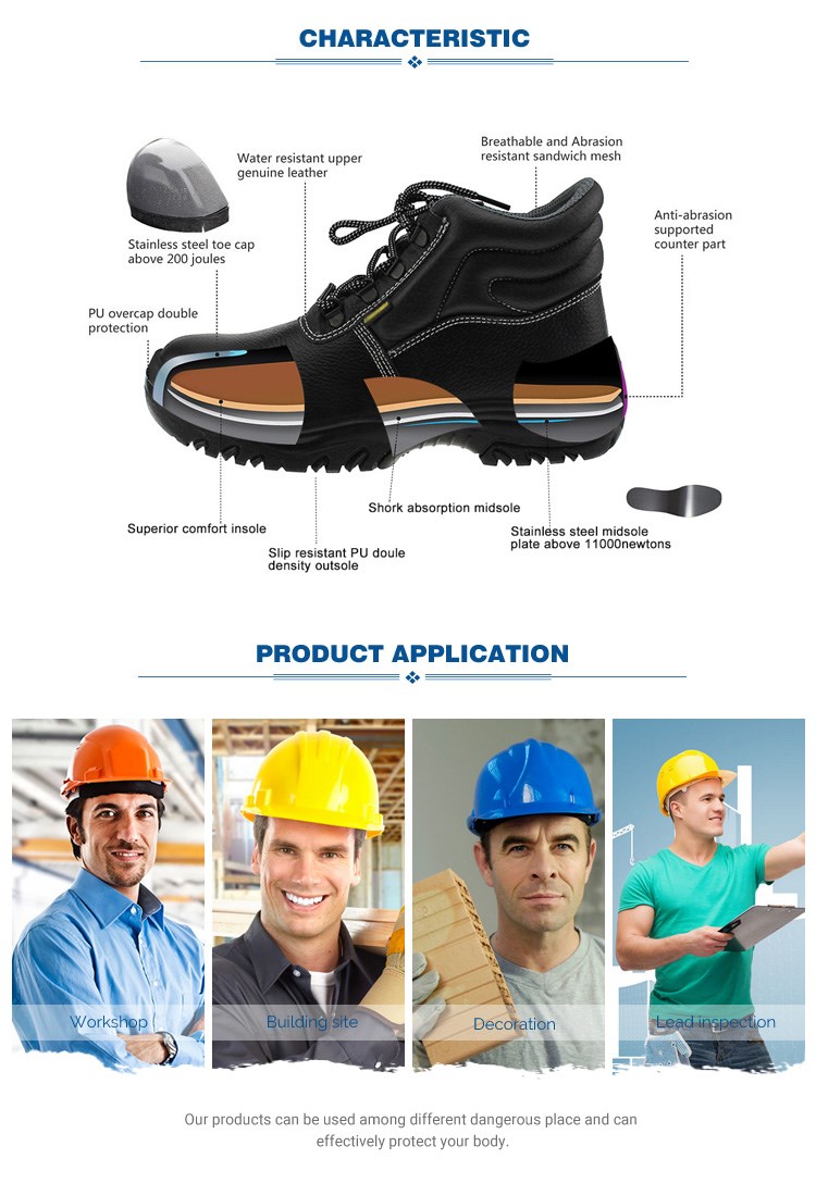 Cheap price steel toe Industrial Safety Shoes for men.jpg