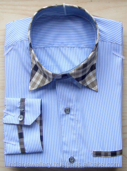 正式なメンズシャツ-- 公式パーティの摩耗のストライプのシャツシャツメーカーの輸出品仕入れ・メーカー・工場