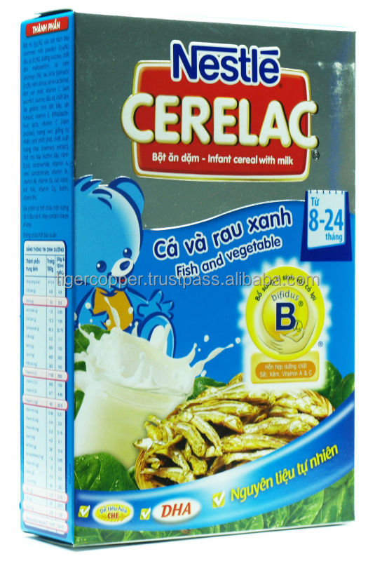 NESTLE CERELAC YOGURT MIXED ORANGE AND MANGO INFANT CEREAL WITH MILK BOX 200G