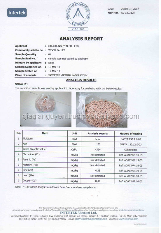 木質ペレット工場、 加熱用ペレット籾殻5000mt/month_good価格( mary@vietnambiomass。 com)問屋・仕入れ・卸・卸売り