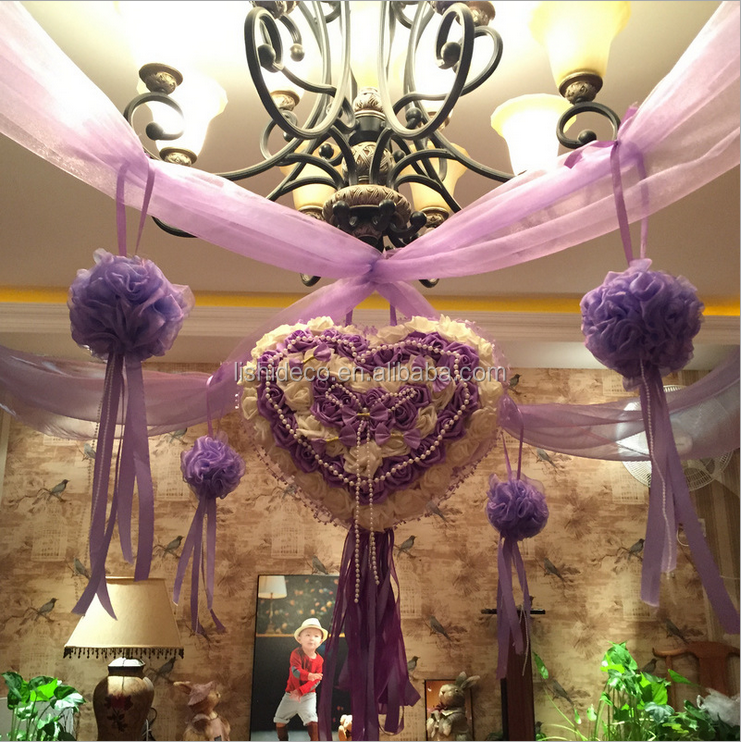 新しいデザインの結婚式の花の卸売安い吊り飾り仕入れ・メーカー・工場