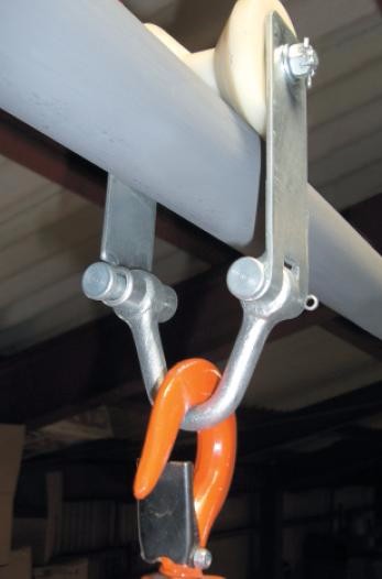 hoist pipe arm trolley hanger strong crane specification