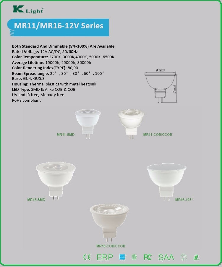 2016新しい熱プラスチック、アルミクラッドled mr11/mr16-12vシリーズ仕入れ・メーカー・工場