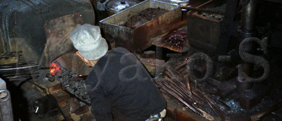 の包丁の肉切り包丁、 堺で作られた- 市役所前大阪日本、 超高品質問屋・仕入れ・卸・卸売り