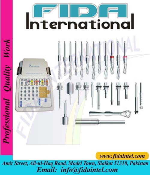 Dental Irrigation Drill Dental Titanium Coated Black Drill Dental Twist