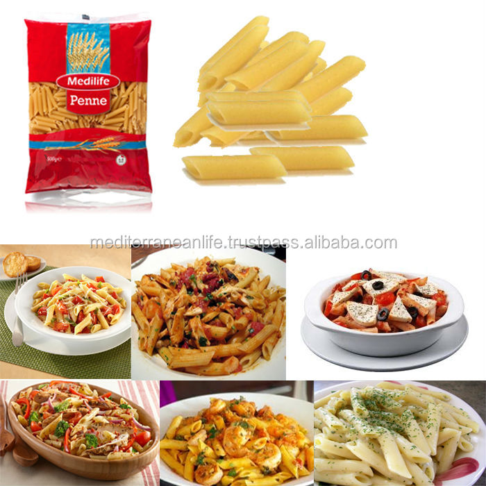 Penne Macaroni 500g Bag,Durum Wheat semolina Penne Short Pasta,Penne