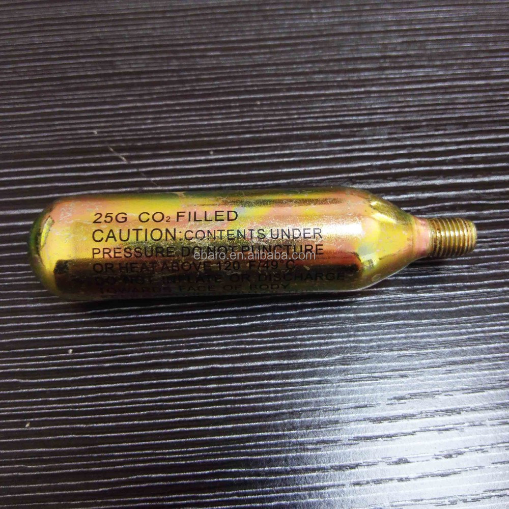 Cartridge Co2 Refill 25 Gram 3/824 Threaded Buy 25g Co2 Cartridge