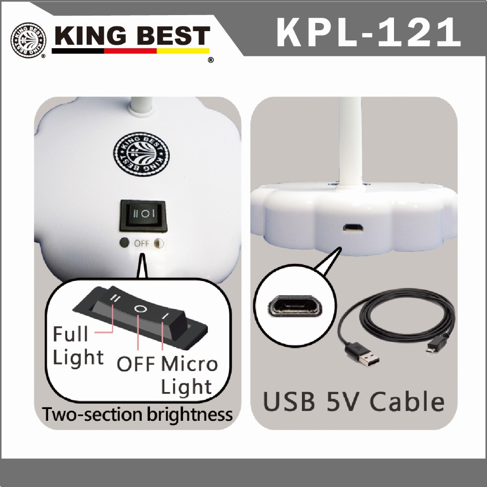 キングベストファッショナブルな充電式内蔵高容量リチウムバッテリー180度回転ledテーブルランプ仕入れ・メーカー・工場