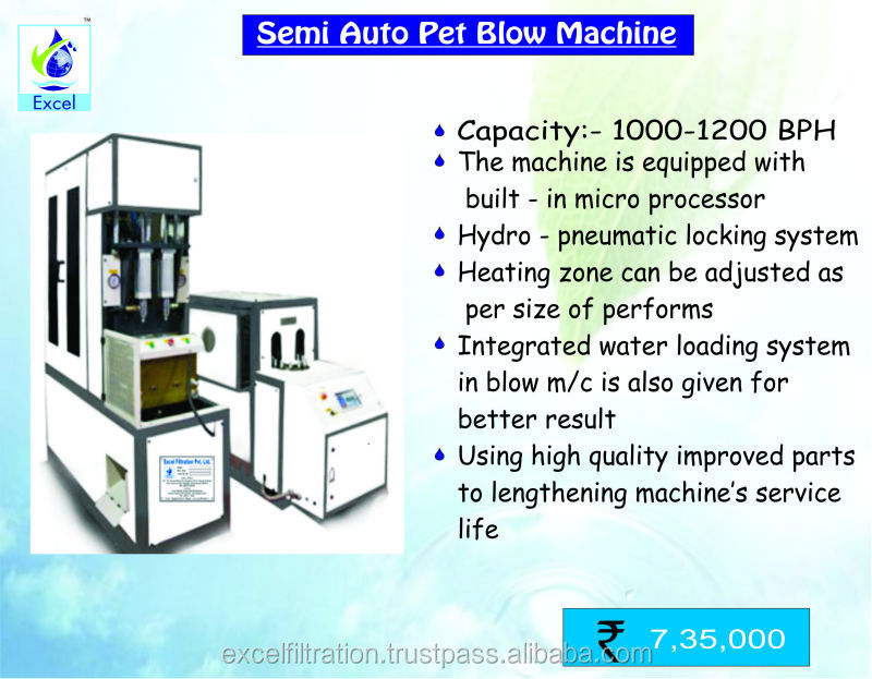 Auto pet blow machine