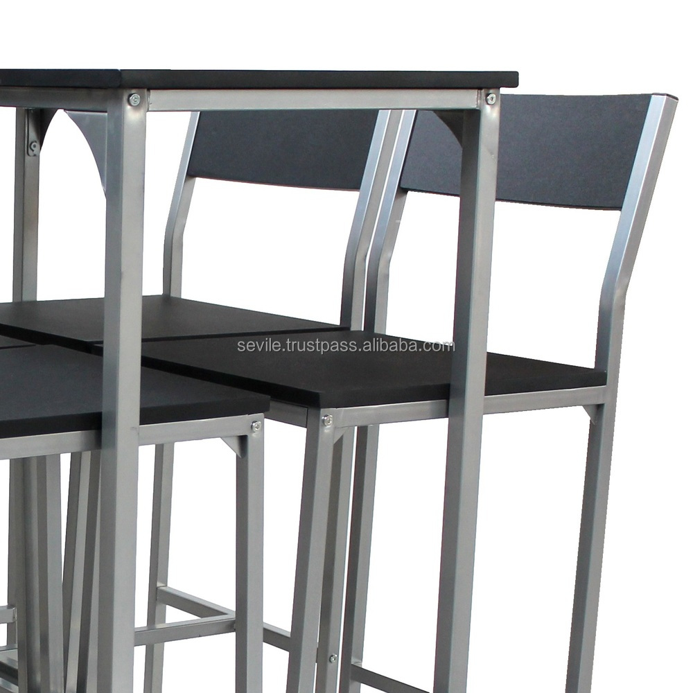 テーブルを設定し2バースツール、 高品質の安いバーテーブルセット仕入れ・メーカー・工場