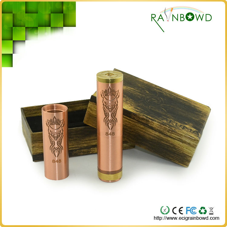 New Arrival!!! Most Popular Mod Full Mechanical Mod Copper Akuma Mod 1:1 Clone