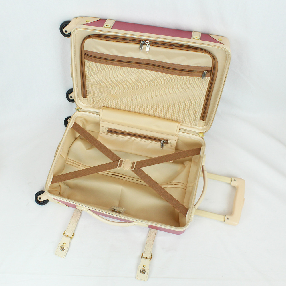 ykkジッパーキャリーバッグabsの旅行スーツケーストランクホイール付きラゲージとの様式からスーツケーストラベルバッグ・ケースの荷物袋仕入れ・メーカー・工場