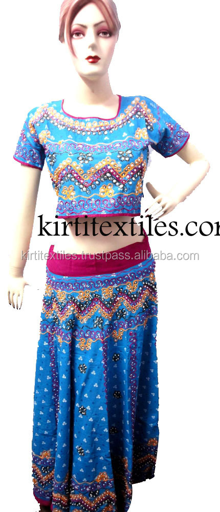 Ktlc- 5美しい刺繍lehengaチョリジャラインドの伝統的な抽象的なスタイルのウェディングドレスのパーティーの摩耗卸売ジャイプール仕入れ・メーカー・工場