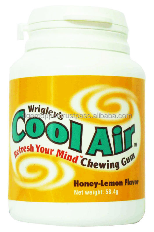 COOL AIR HONEY-LEMON CHEWING BAG 131.4G/WRIGLEYS CHEWING GUM