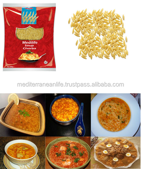 Chorba,100% Tunisian Durum Wheat Semolina Flour ,Tunisian Soup , Chorba,Bag 250g