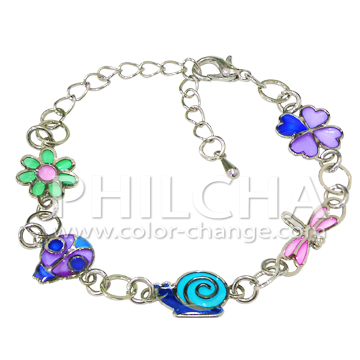 change mood bracelet flower multi jewelry cord company rhinestones