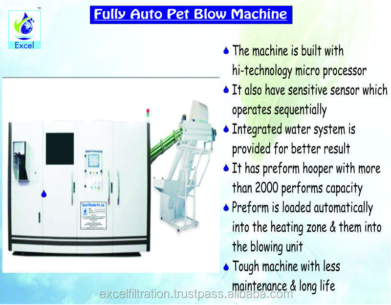 fully auto pet blow machine