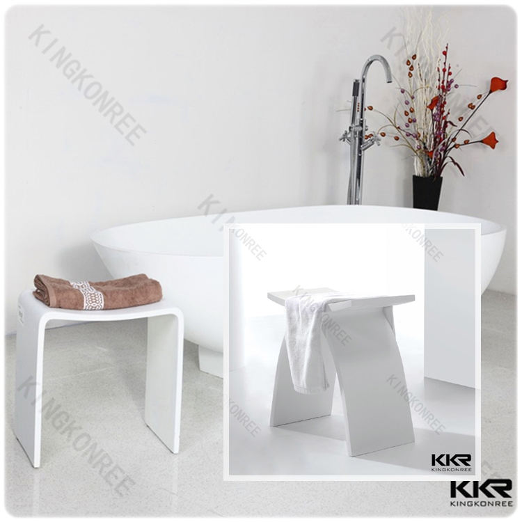 kkr安いモダンなスツールアクリル固体表面の洗面化粧台仕入れ・メーカー・工場
