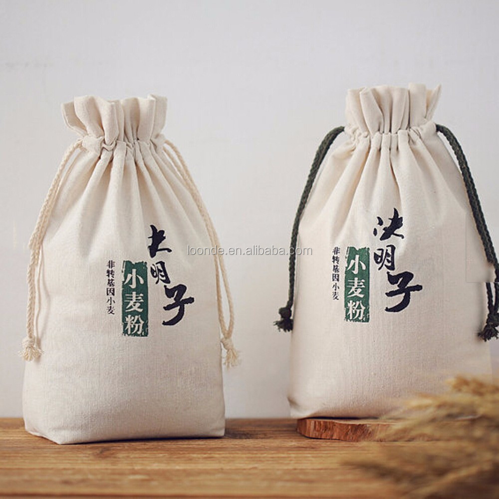 Personalize Recycle Cotton Flour Package Sack Bag For Sale Buy Flour
