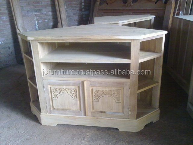 Meuble Tv De Coin : Meubles En Bois Teck Coin Tv Stand Conception-meubles En Bois-id De Meuble Tv De Coin : Meubles En Bois Teck Coin Tv Stand Conception-meubles En Bois-id De