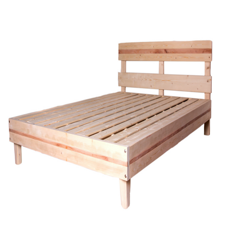 ヨーロッパ標準ポプラ木製ベッド仕入れ・メーカー・工場
