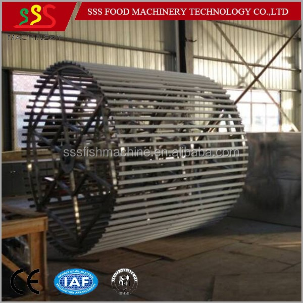 High Quality Spiral Freezer IQF Freezer for Fish Shrimp Meat Chicken Cake Seafood