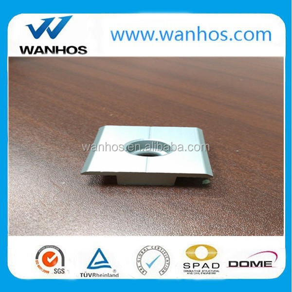 2016 aluminum clamps and fixtures for solar roof mounting
