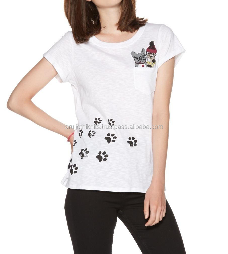 womens ziraffe graphic printed t shirt