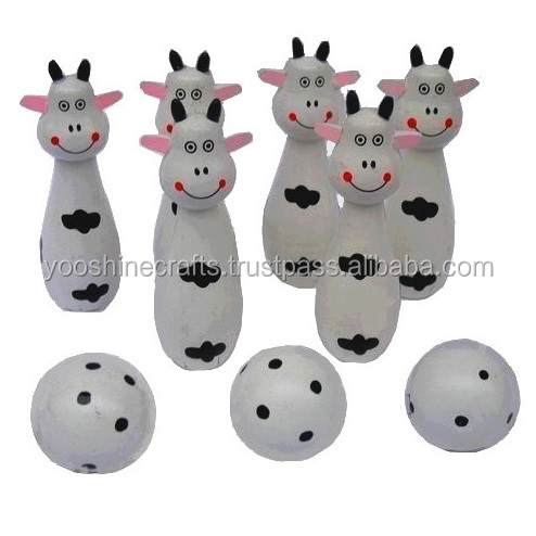 cow bowling set