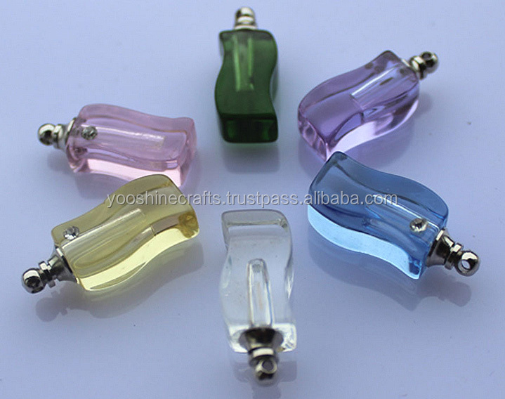 023-5心- 形の香水ネックレスのペンダント、 クリスタル香水ペンダントネックレス、 香水瓶付きネックレス問屋・仕入れ・卸・卸売り