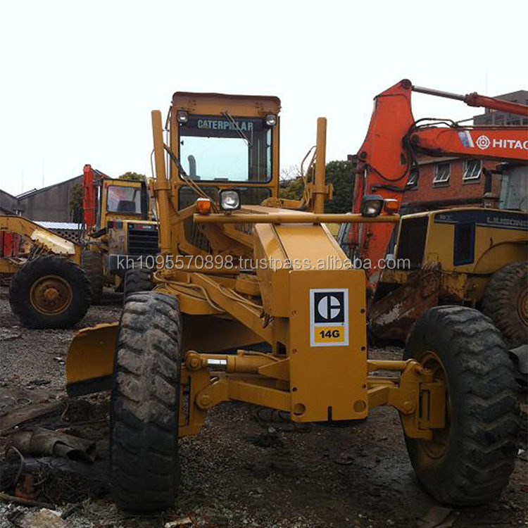 中古caterpillar14グラムモータグレーダ、 販売のための猫14グラム生、 100％14g米国安い仕入れ・メーカー・工場