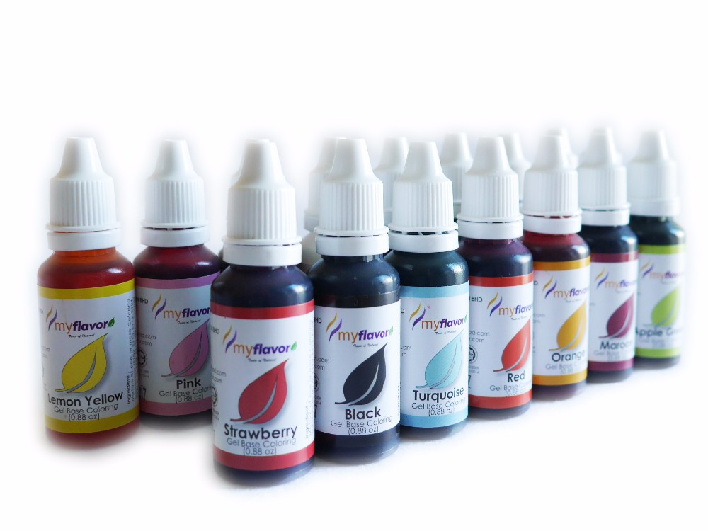 My Flavor Best Quality Gel Based Food Coloring Malaysia Buy Food