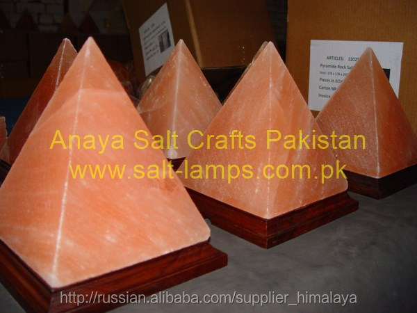 天然塩ランプ/ヒマラヤ水晶塩/岩塩ピラミッド仕入れ・メーカー・工場