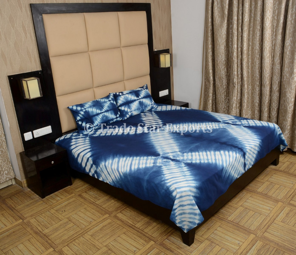 Indian katoen hand geverfd shibori sprei etnische tie dye ... Kleuren slaapkamer muur
