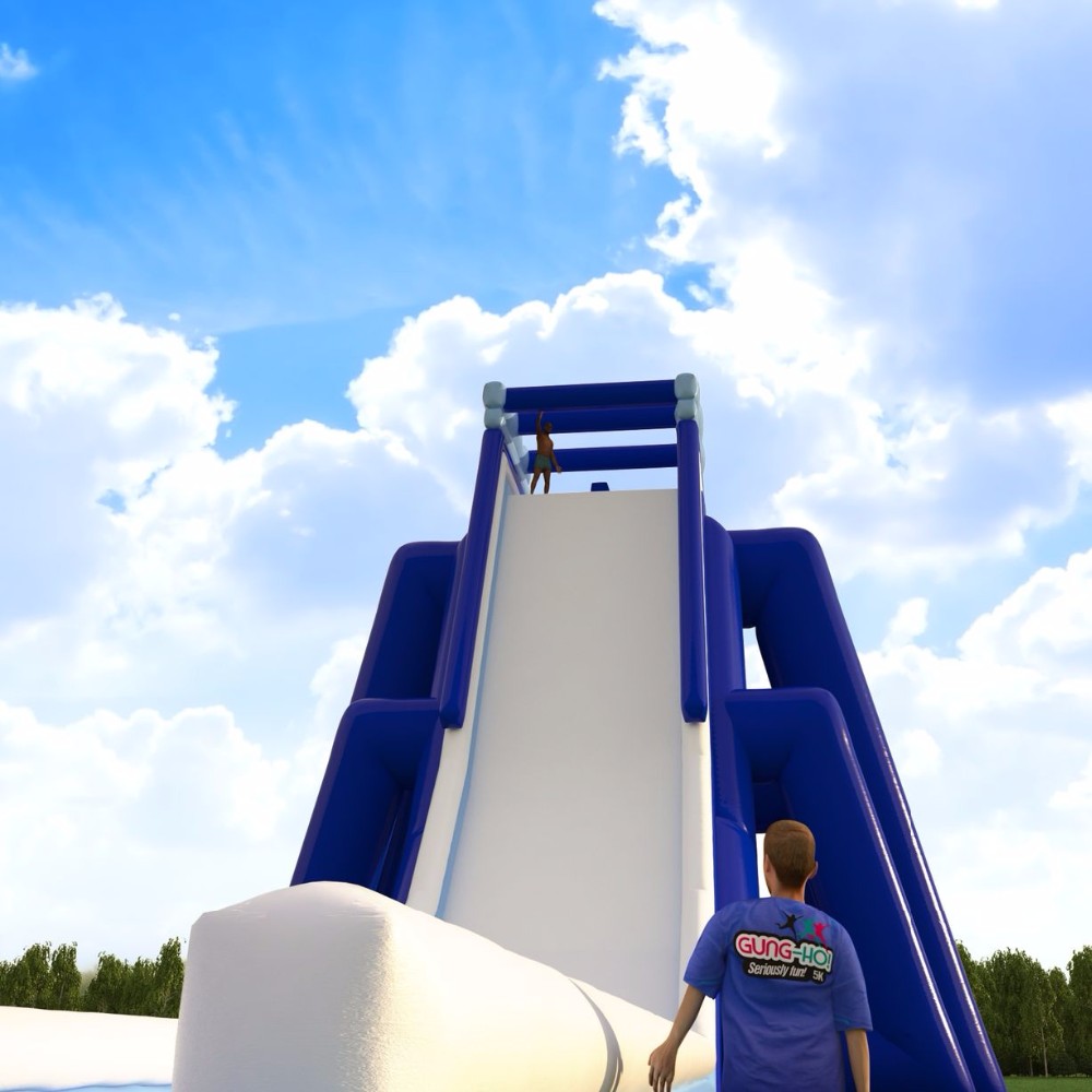 big slide water park