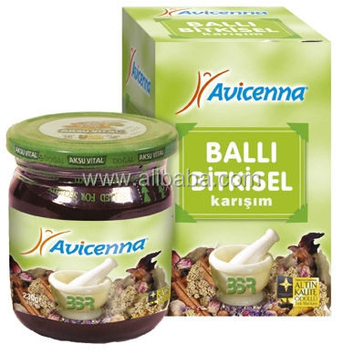 HONEY & HERBAL MIXED PASTE WITH HAWTHORN + POMEGRANTE SEED NATURAL HEALTH SUPPLEMENTARY FOOD