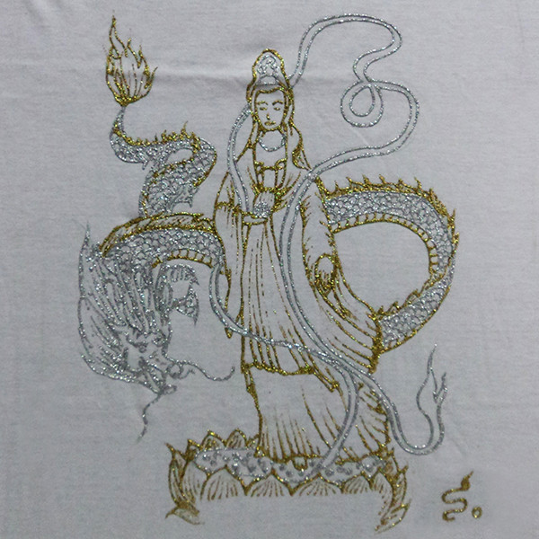 レアoem tシャツtシャツ100%コットンハンド絵画アクリルグリッターtシャツワード、ロゴ、ピクチャーカスタマイズ仕入れ・メーカー・工場