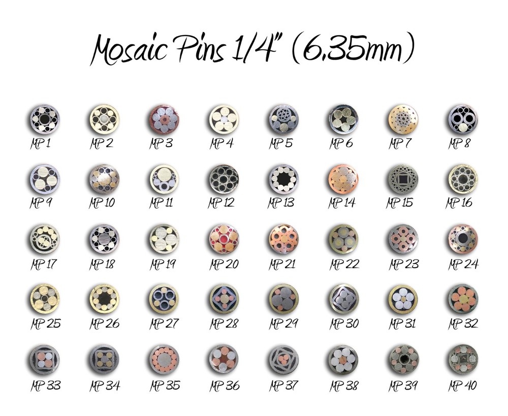 3mm,4mm,6mm,6.35mm,Mosaic Pins For Knife Handles Buy Mosaic Pins For Knives,Mosaic Pins