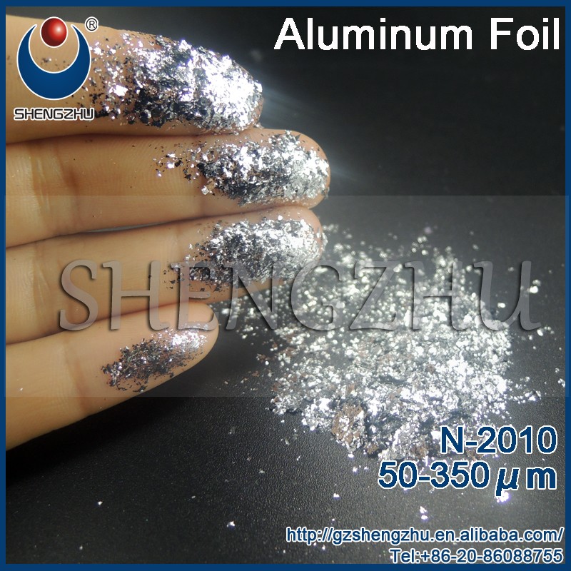 High Quality Luster Aluminum Nail Foil Powder N2010 Pearl Pigment