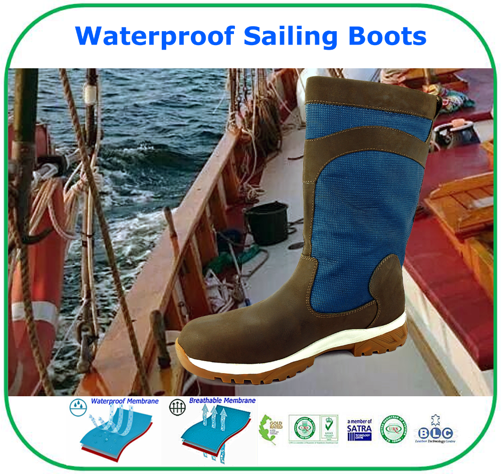Remarkable Breathable Membrane Waterproof Leather Sailing Boots Buy Snow Rain Boots,Sailing