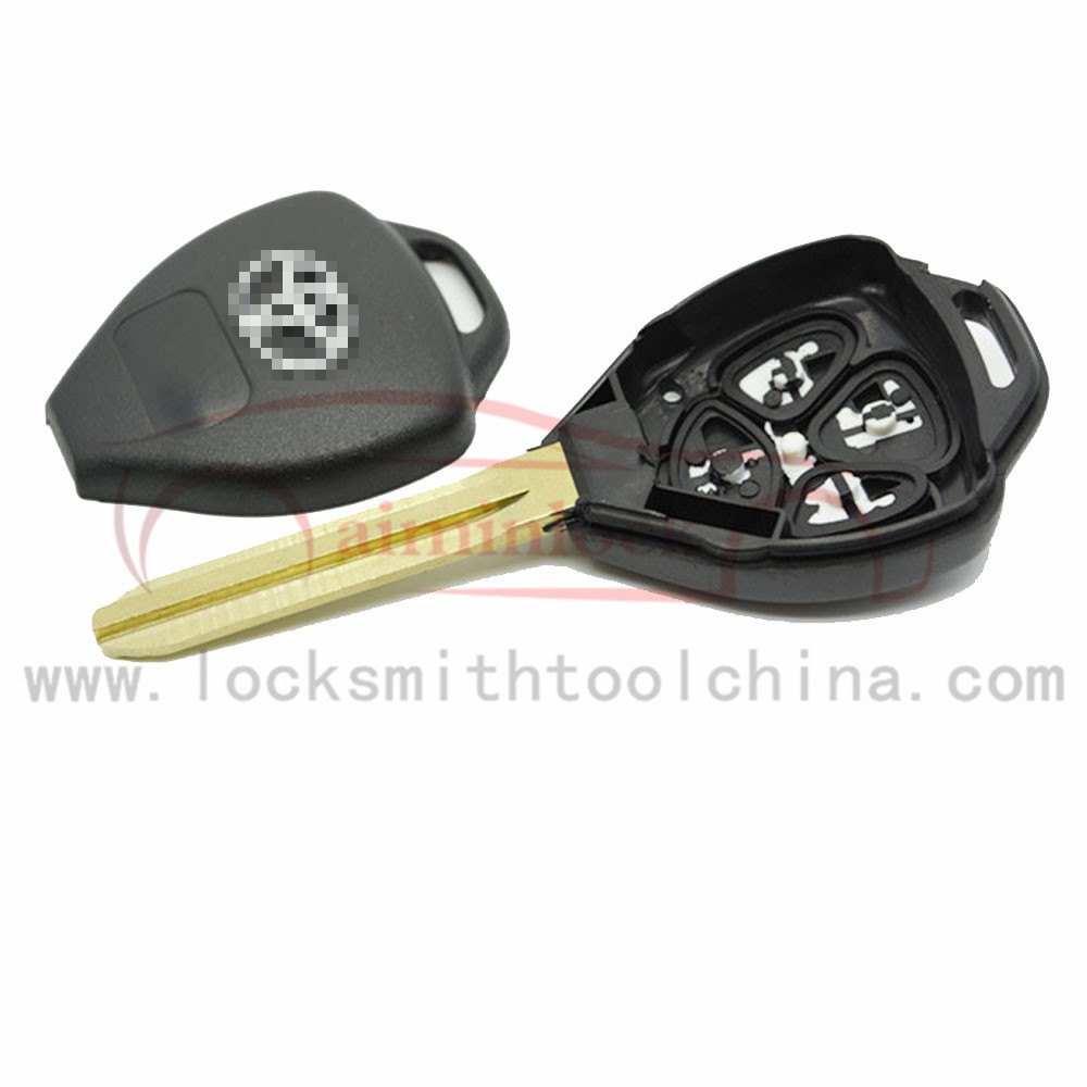 High quality Toyota 3-button Remote Key Casing