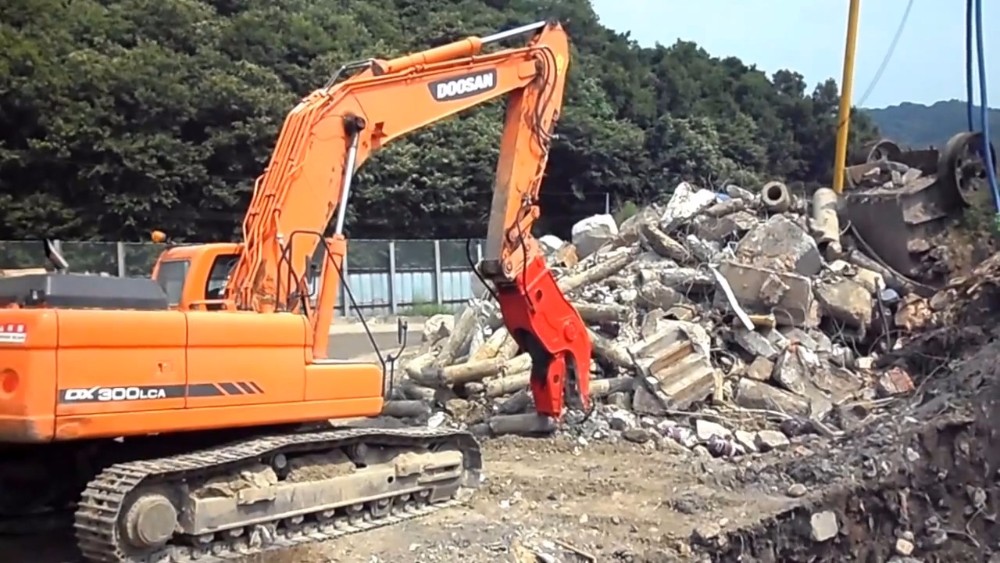 油圧粉砕機、クラッシャー、解体用アタッチメント20トンショベル仕入れ・メーカー・工場